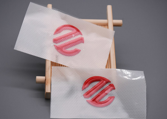 3D Kalıplı Silikon Isı Transferi Etiketleri Giyim İçin Özel Logolar