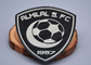 Futbol Formaları için TPU Baskılı Silikon Logo Isı Transferi Etiketi