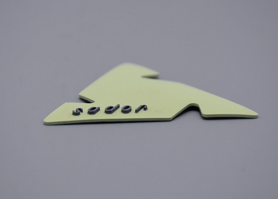 Özel Ekolojik Silikon Patch Mat Silikon Logo Giysi için