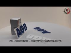 Giyim İçin Özel 3.5cm 3 Renk Silikon Isı Transferi Etiketleri