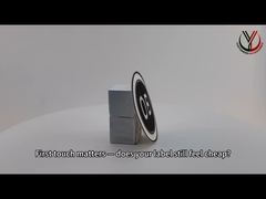 Yuvarlak Yumuşak Demir Üzerine Tatami Yama Özel Giyim Yaması, Sıcak Eriyik Yapıştırıcı İle