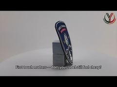 3D Futbol Takımı Yamaları Naylon Özel Giyim Yaması Yüksek Yoğunluk