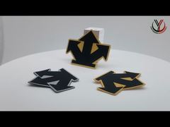 Twill Baskılı 1mm Yıkanabilir Giyim Etiketleri Özel Silikon Logo