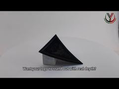 A Closer Look: 3D TPU Logo Custom Embossed Labels Brand Name Fabric Badges For Clothes