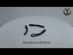 Çevre Dostu Giysiler Polyester İpli Kordon 6cm Esnemez Demo