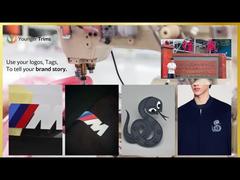 Sizin İçin Giysiler İçin Bozunabilir TPU Kabartmalı 3D Logo Isı Transfer Etiketlerini Tanıtalım