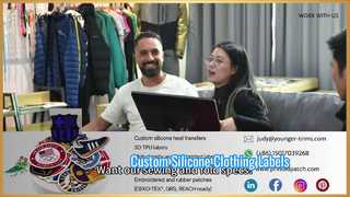 Giyim İçin Özel Silikon Logo Etiketleri