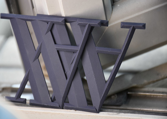 3D Silikon Logo Baskılı Giysi Etiketi Isı Transferi Kauçuk Harf