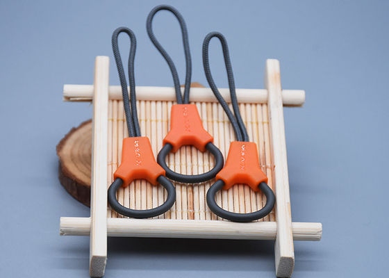 2 Renk Özel Logo Plastik Fermuar Giysiler İçin Polyester Çekin