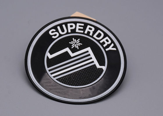 Özel Silikon Logo Isı Transferi Giyim Etiketleri TPU Baskılı