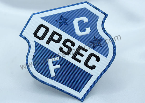 3 Colorway Isı Transferi Vinil Yamaları Yumuşak TPU Isı Basın Rozetleri 3D Yükseltilmiş