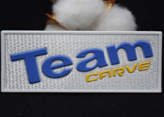 Tatami Kumaş Özel Giyim Yama 3D Silikon Isı Transfer Yamaları