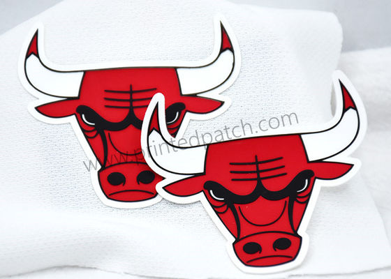 Gerçekçi TPU Isı Transferi Etiketi Hayvan 2D 3D Boğa Kafası Deseni